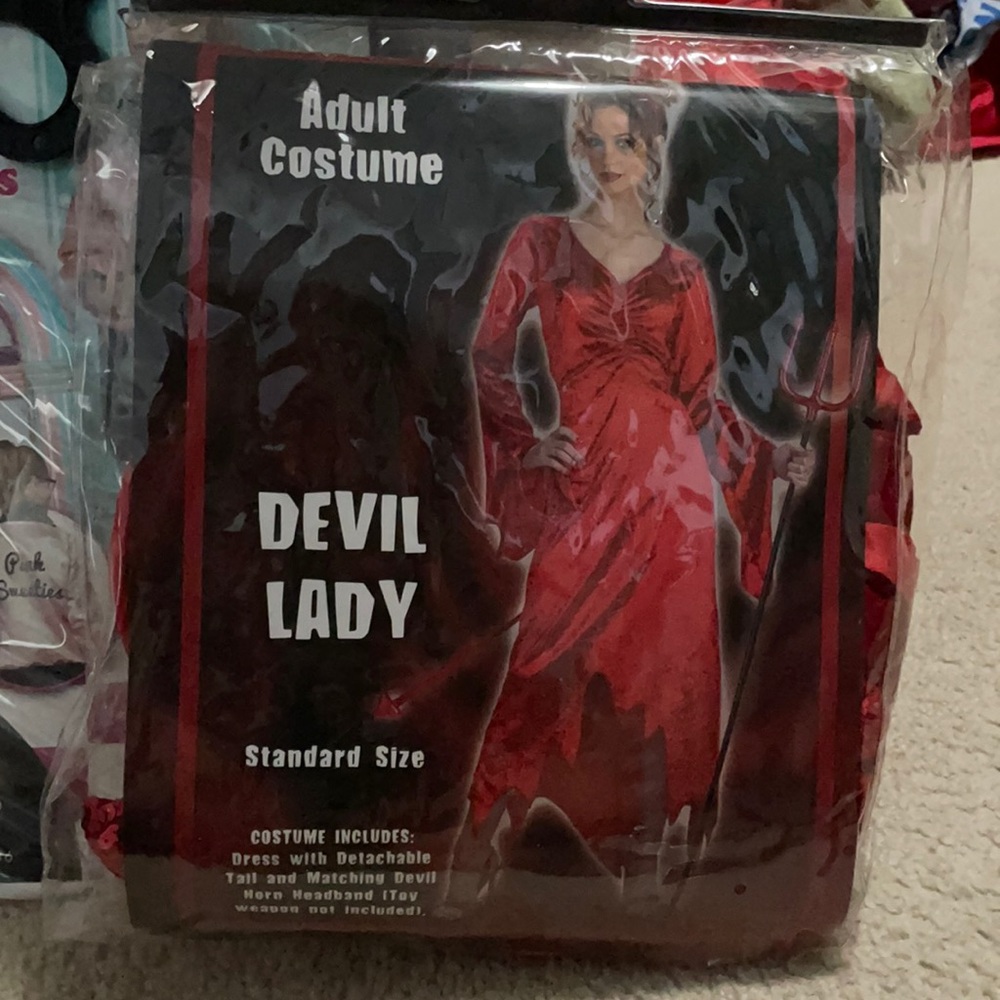 Devil Lady Halloween Costume